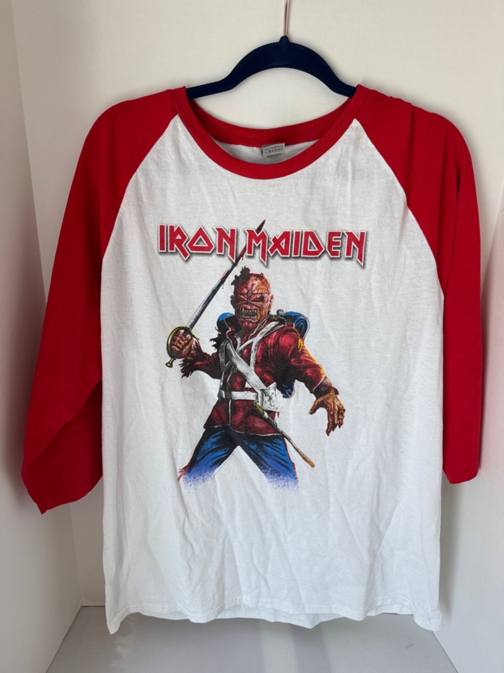 Iron Maiden Legacy of the Beast World Tour 2022 Baseball Tee